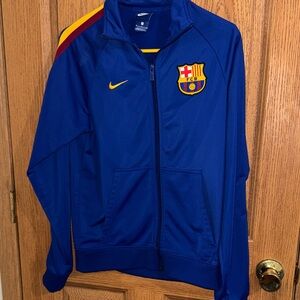 Nike FC Barcelona Royal Blue Jacket
